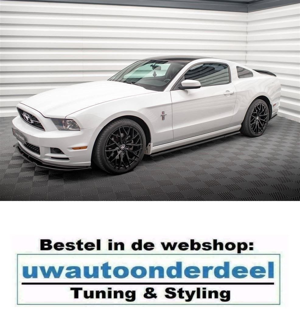 Maxton Design Spoiler Splitter Lip Ford Mustang MK5, Verzenden