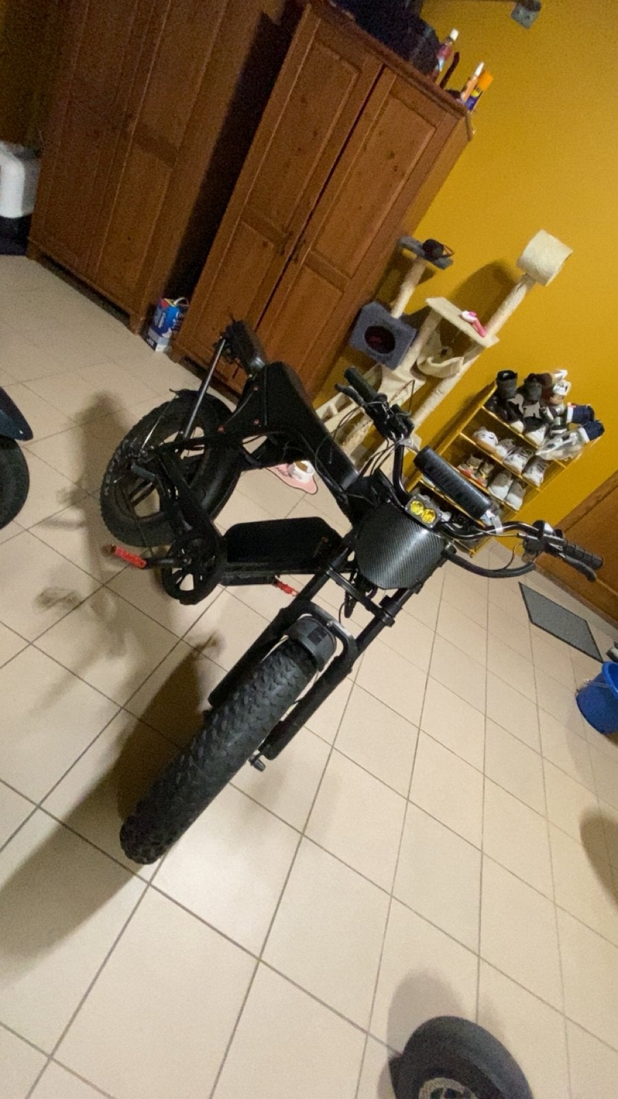 Ouxi v8 fatbike, Ophalen, Zo goed als nieuw
