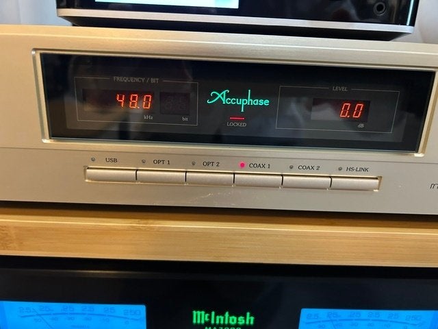 Accuphase DC37 DAC-Prachtig -Top high end, Ophalen of Verzenden, Zo goed als nieuw