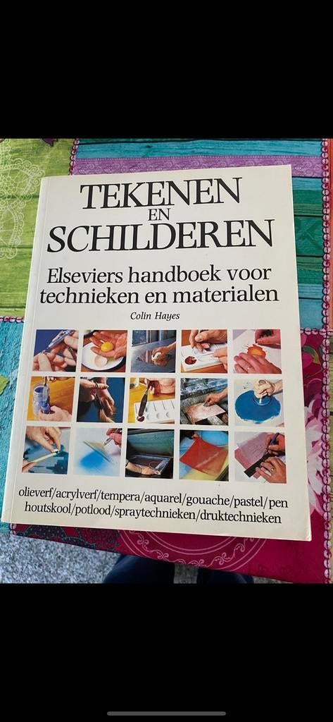 Boek tekenen en schilderen, Livres, Loisirs & Temps libre, Enlèvement ou Envoi, Utilisé, Dessin et Peinture