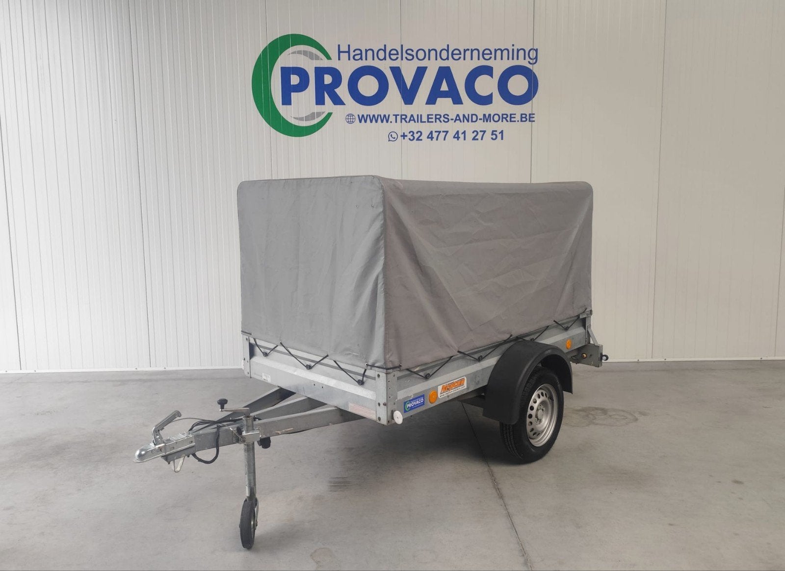 Aanhangwagen 750kg • 115x205cm • perfecte staat, Ophalen