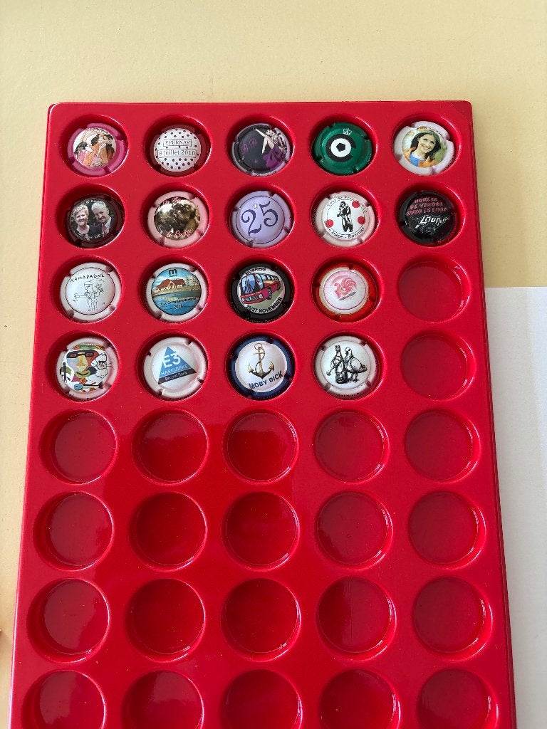 Champagne capsules 18 bijzondere exemplaren, Ophalen of Verzenden
