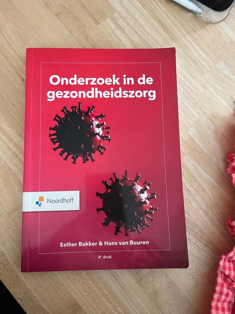 Onderzoek in de gezondheidszorg, Ophalen of Verzenden, Zo goed als nieuw, Hogeschool, Noordhoff Uitgevers