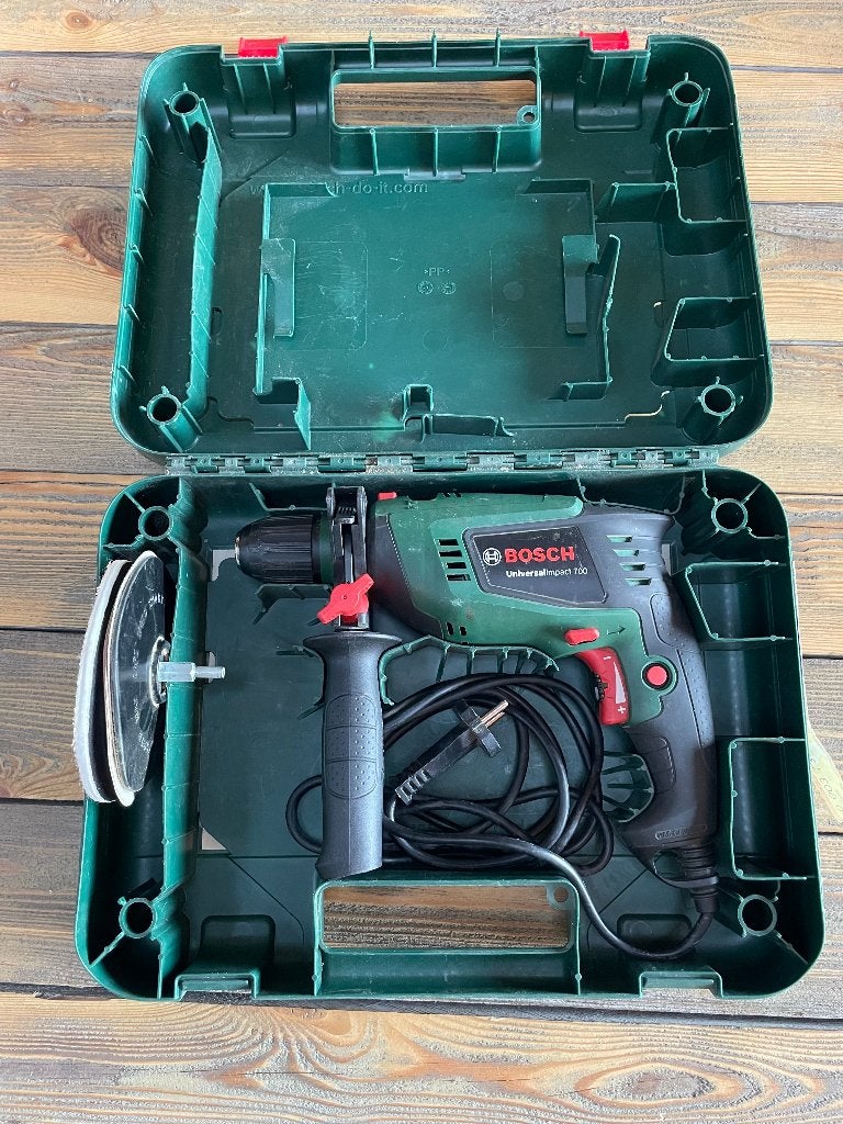 bosch universal impact 700, 600 watts ou plus, Mécanisme de percussion, Enlèvement, Utilisé