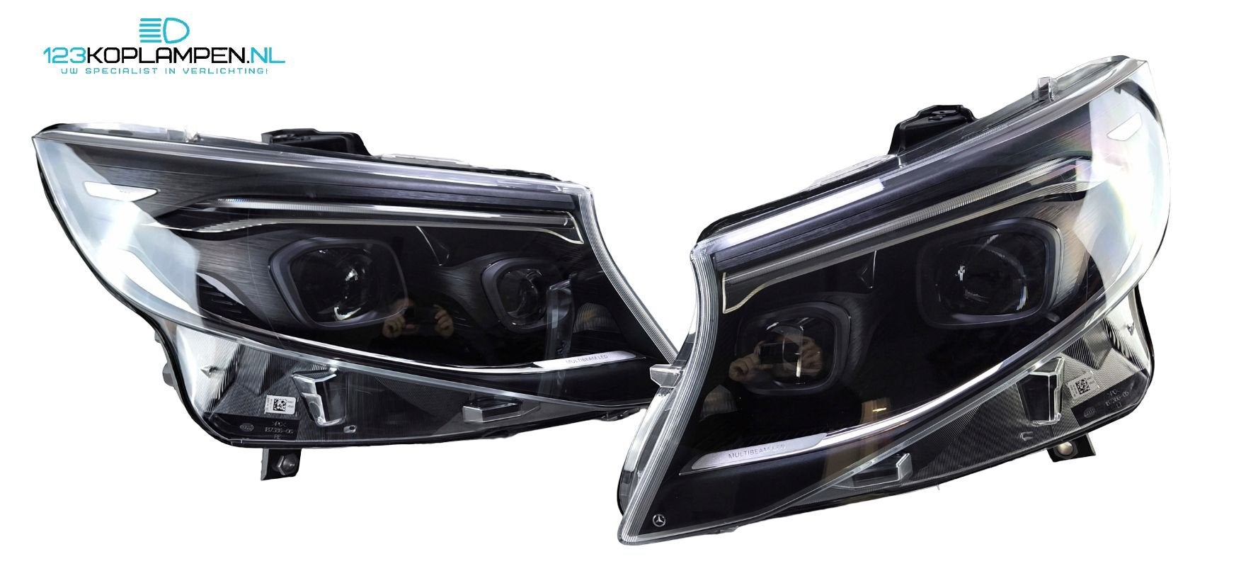 Mercedes Vito W447 V Klasse Facelift Full LED koplampen link, Auto-onderdelen, Gebruikt, -, Verzenden, -
