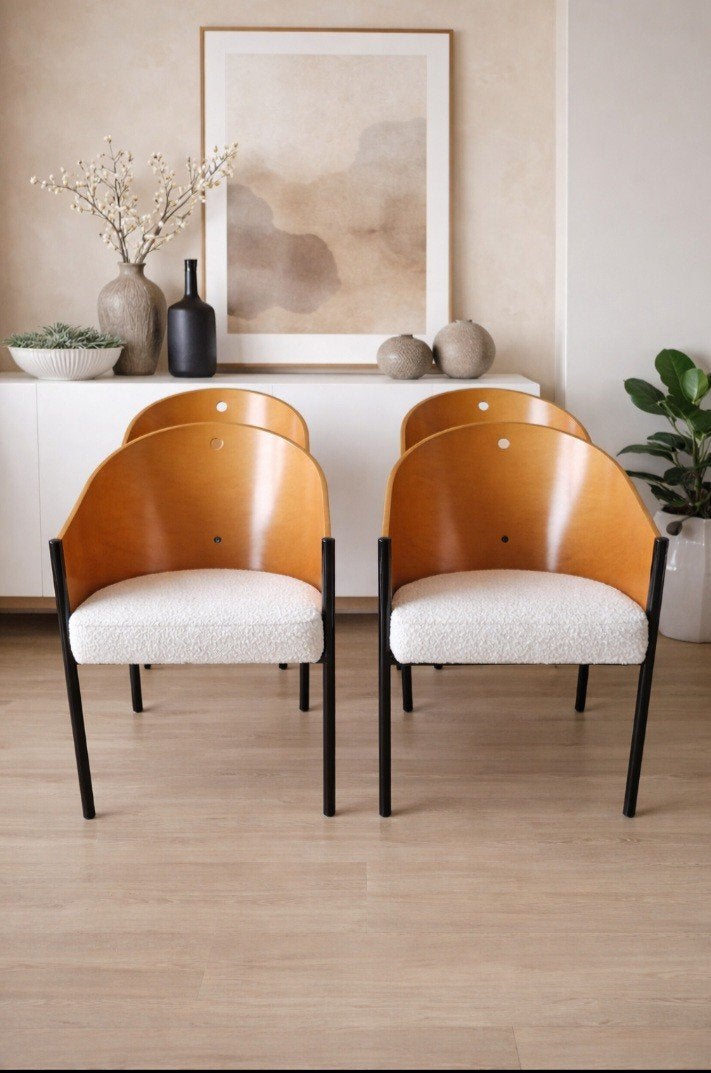 prachtige vintage stoelen van Costes Philippe Starck design, Huis en Inrichting, Stoelen, Ophalen