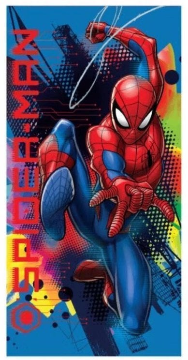 Spiderman Badlaken / Strandlaken - Sneldrogend - Marvel, Neuf, Garçon, Enlèvement ou Envoi, Accessoire de natation