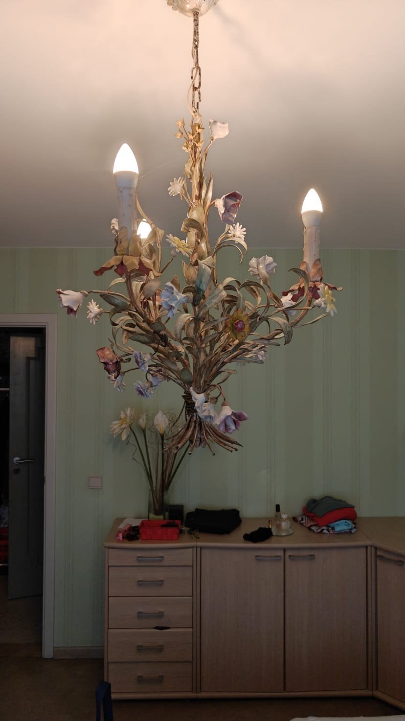 florentijnse kroonluchter, Huis en Inrichting, Ophalen