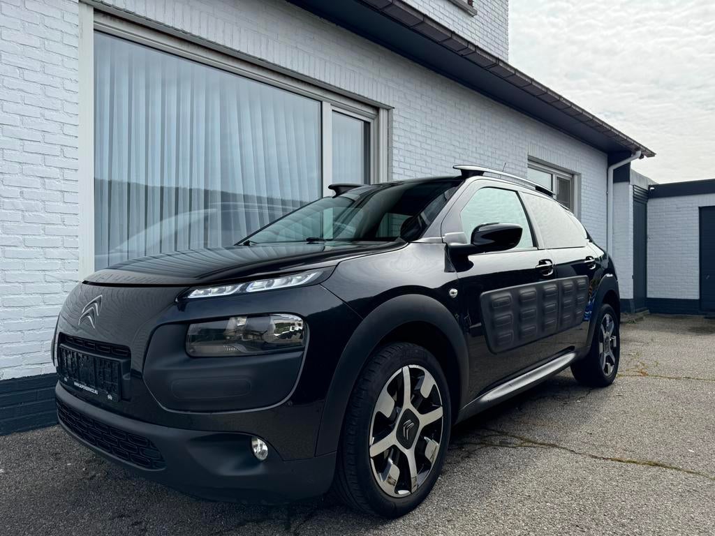 Citroën C4 Cactus 1.2 Benzine – Nette Staat – Gekeurd – Pano, Auto's, Citroën, Euro 6, Zwart, Handgeschakeld, Particulier