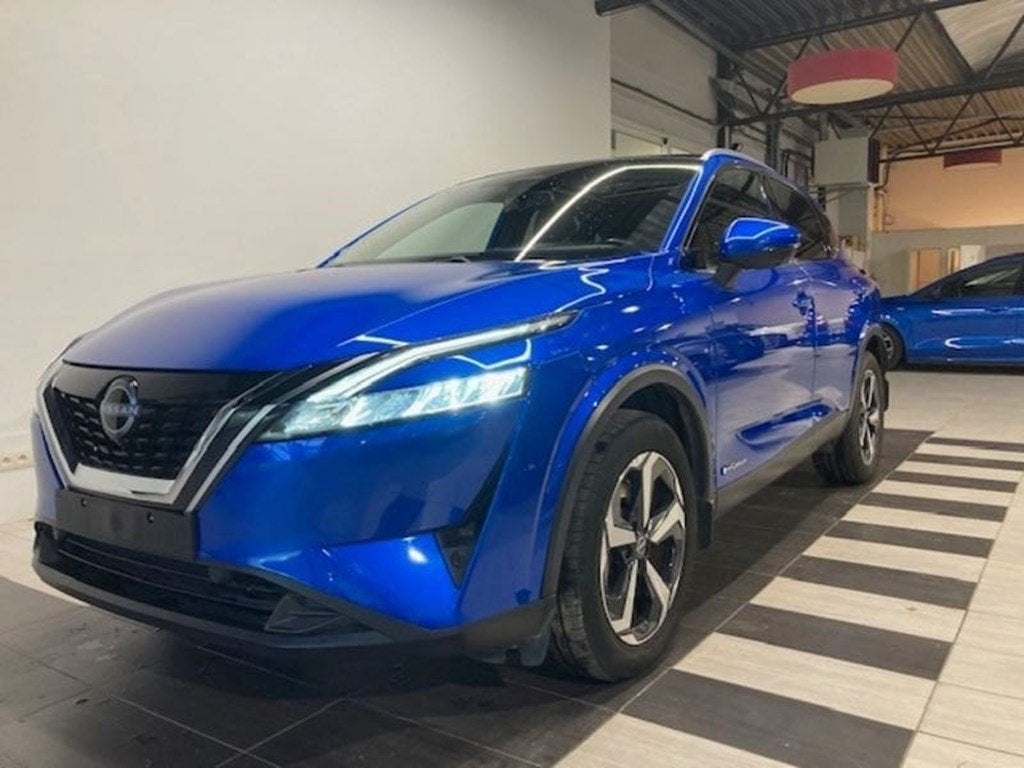 Nissan Qashqai e-POWER N-Connecta, Auto's, Automaat, Blauw, Parkeersensor, 5 zetels