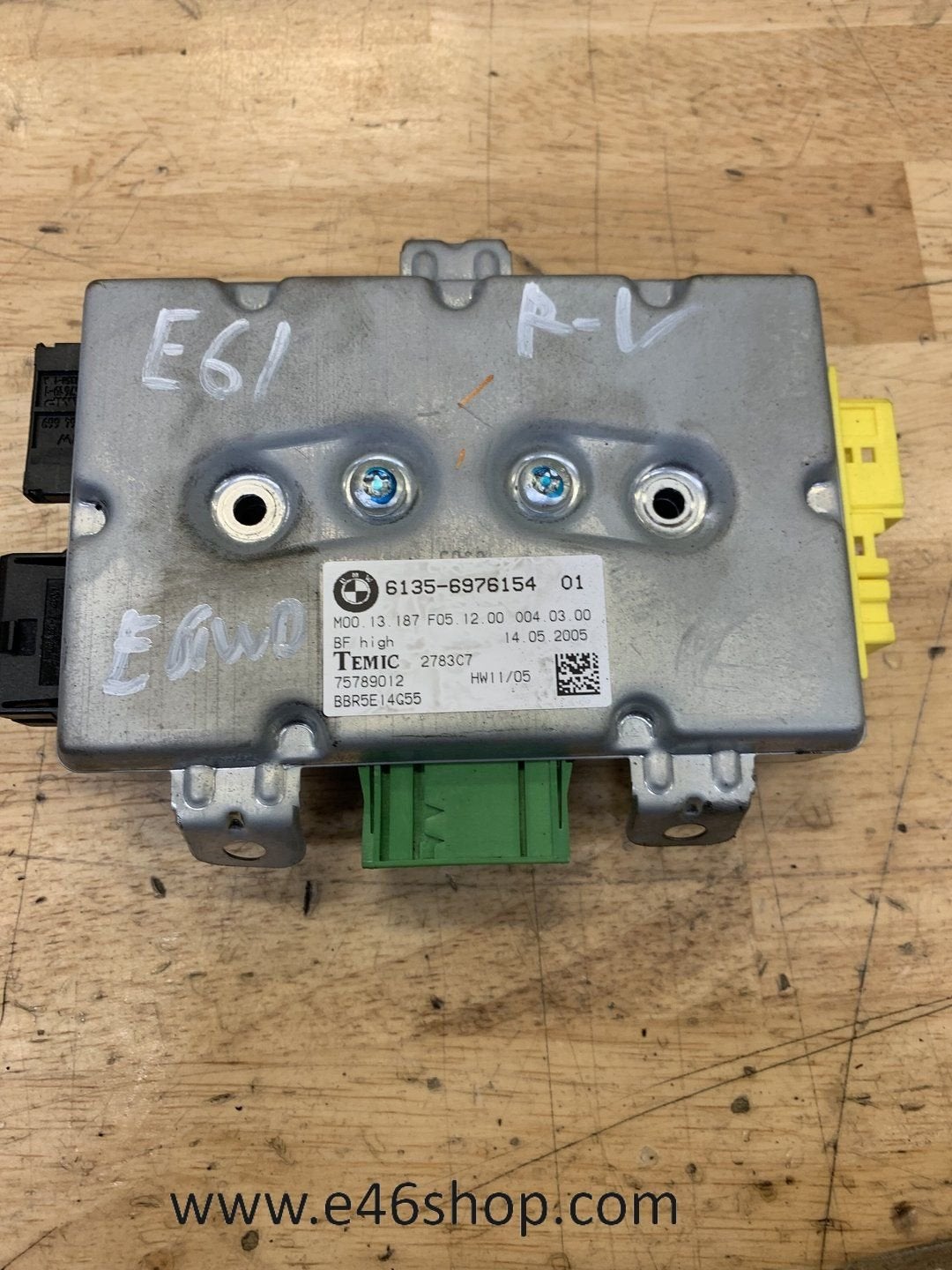 AIRBAG MODULE BMW E60 E61 oe 6976154, -, Utilisé, -, Enlèvement ou Envoi