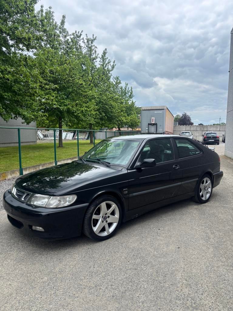 Saab 9-3 Aero coupe 2.0 TURBO, Auto's, Zwart, Handgeschakeld, Particulier, Sportstoelen