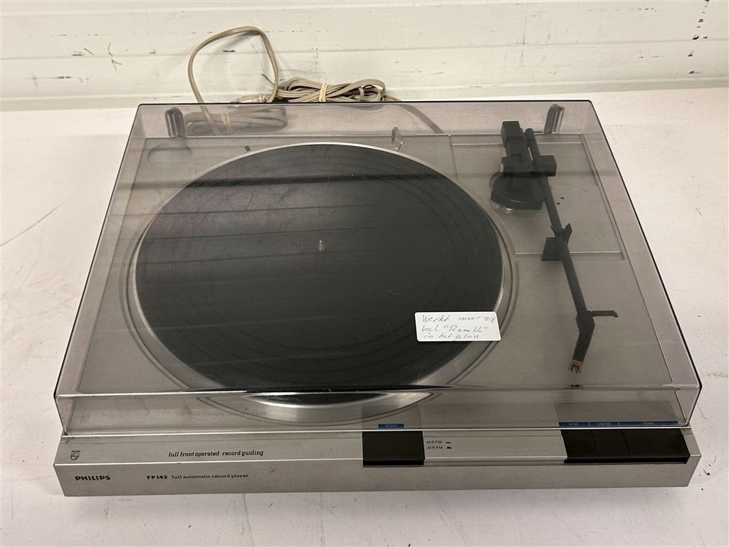 A7415. Philips FP142 platenspeler, TV, Hi-fi & Vidéo, Enlèvement ou Envoi, Utilisé, Tourne-disque, Philips