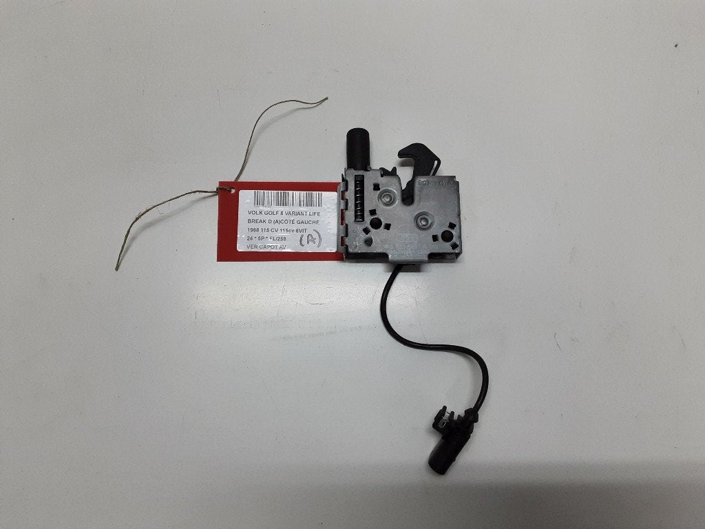 SERRURE CAPOT Golf VIII Variant (GC5) (4K0823509), Volkswagen, Volkswagen AG, Utilisé, Kundenbetreuung@volkswagen.de