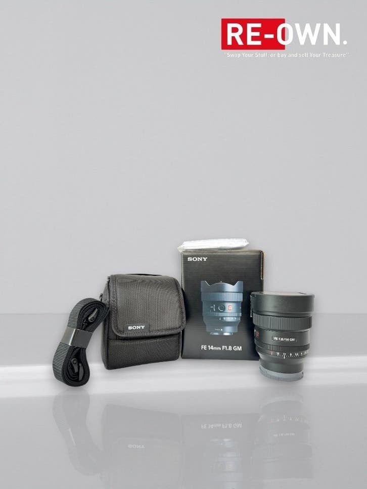 SONY FE 14MM F/1.8 GM | NIEUWSTAAT | DOOS | GARANTIE