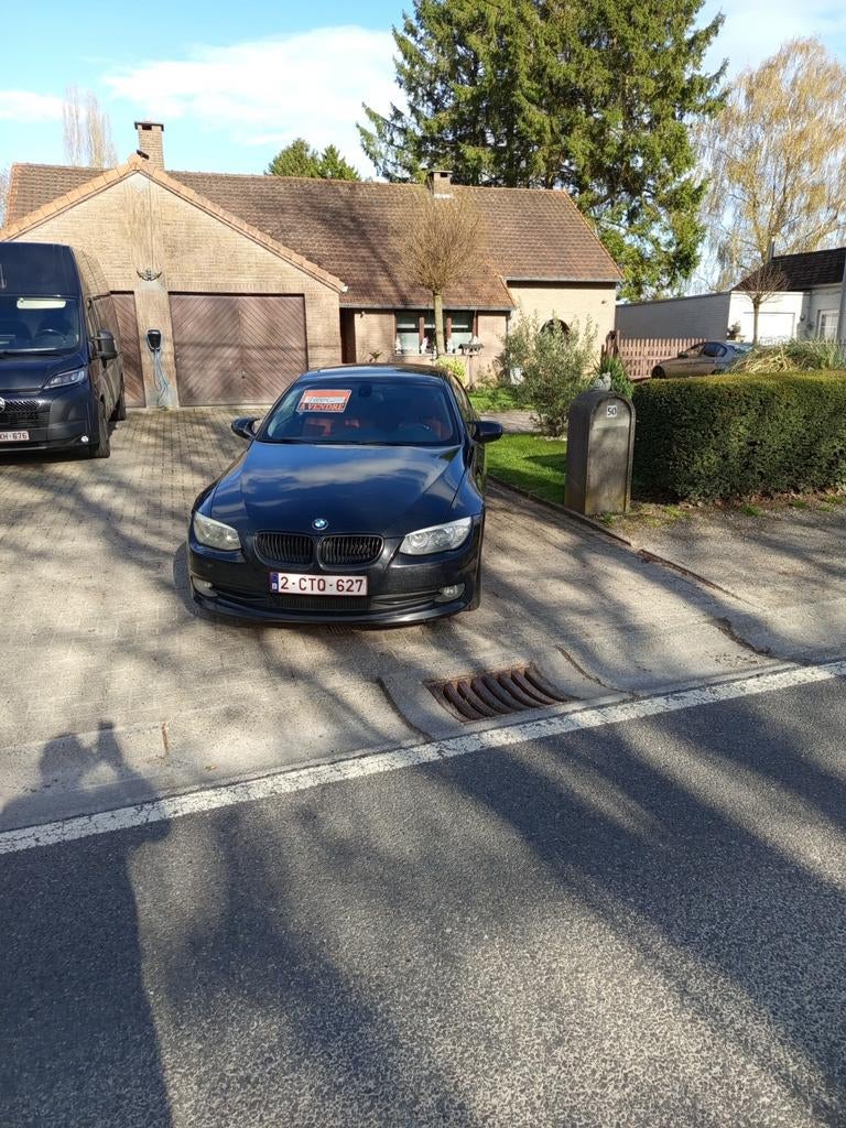 320d coupé, Auto's, BMW, Achterwielaandrijving, 1995 cc, Zwart, Overige kleuren