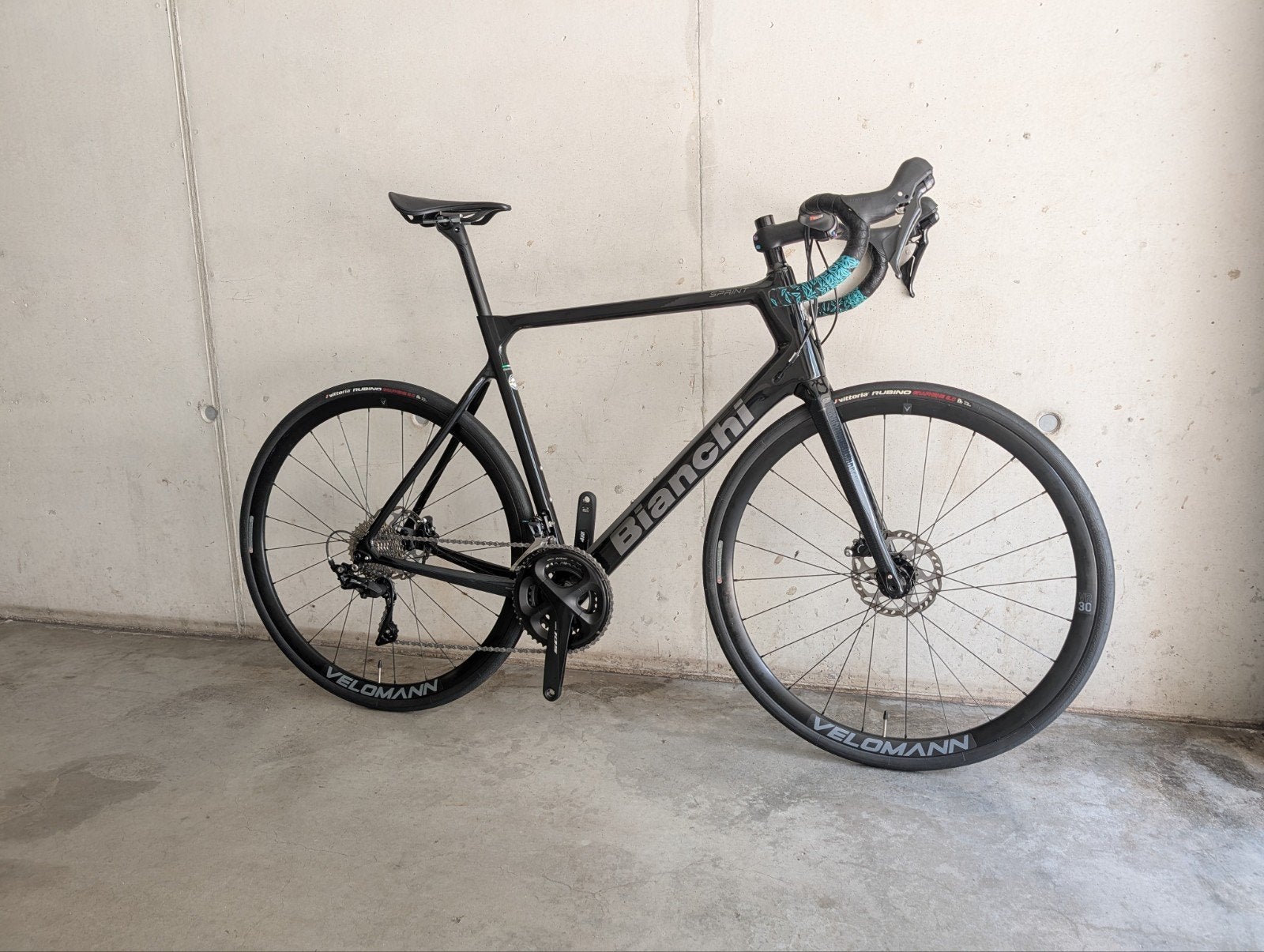 Bianchi Sprint maat 61 full carbon racefiets, Fietsen en Brommers, Fietsen | Racefietsen, Gebruikt, Carbon, Heren, 61 tot 65 cm