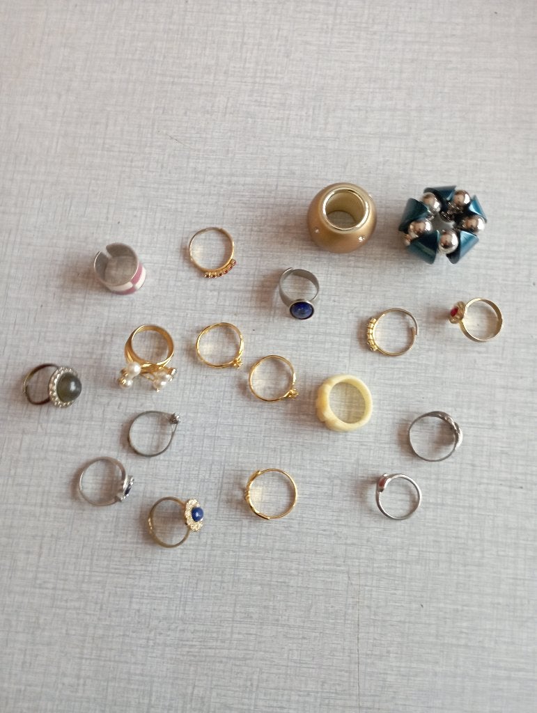 Bagues, Bijoux, Sacs & Beauté, Bagues, Autres couleurs, Plus petit que 17, Synthétique, Enlèvement