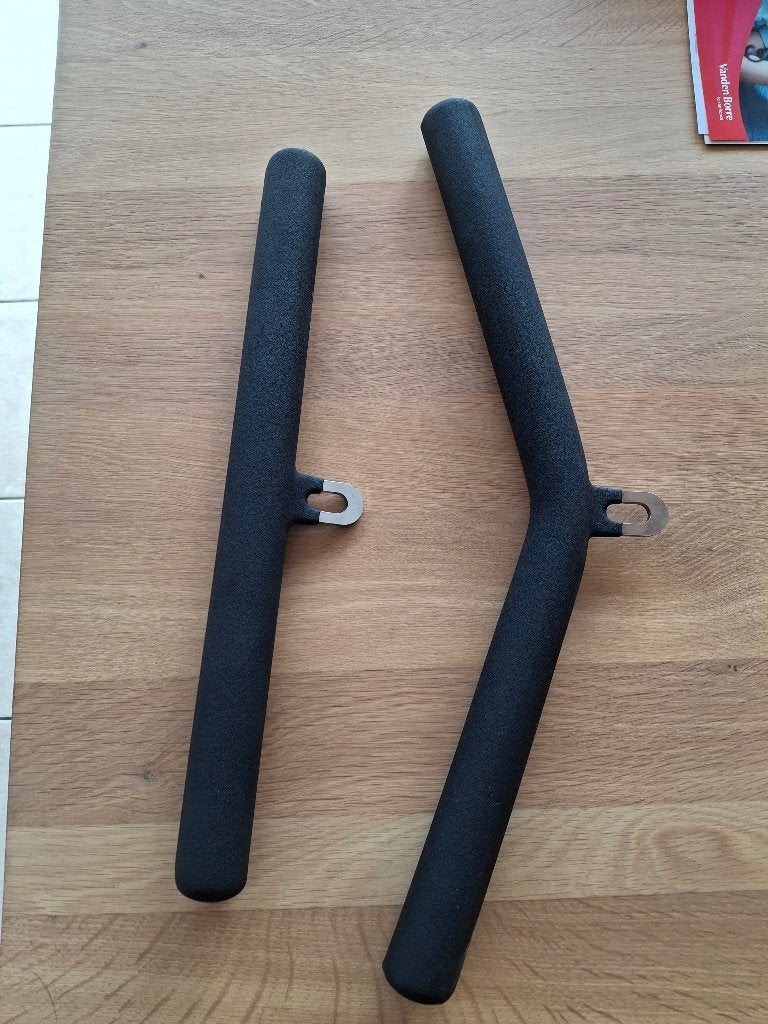 Barres  et sangles de tirage comme neuves., Enlèvement, Comme neuf, Bras, Barre de traction