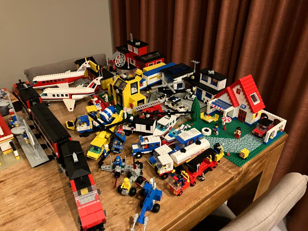 Lego verzameling, Ophalen, Zo goed als nieuw