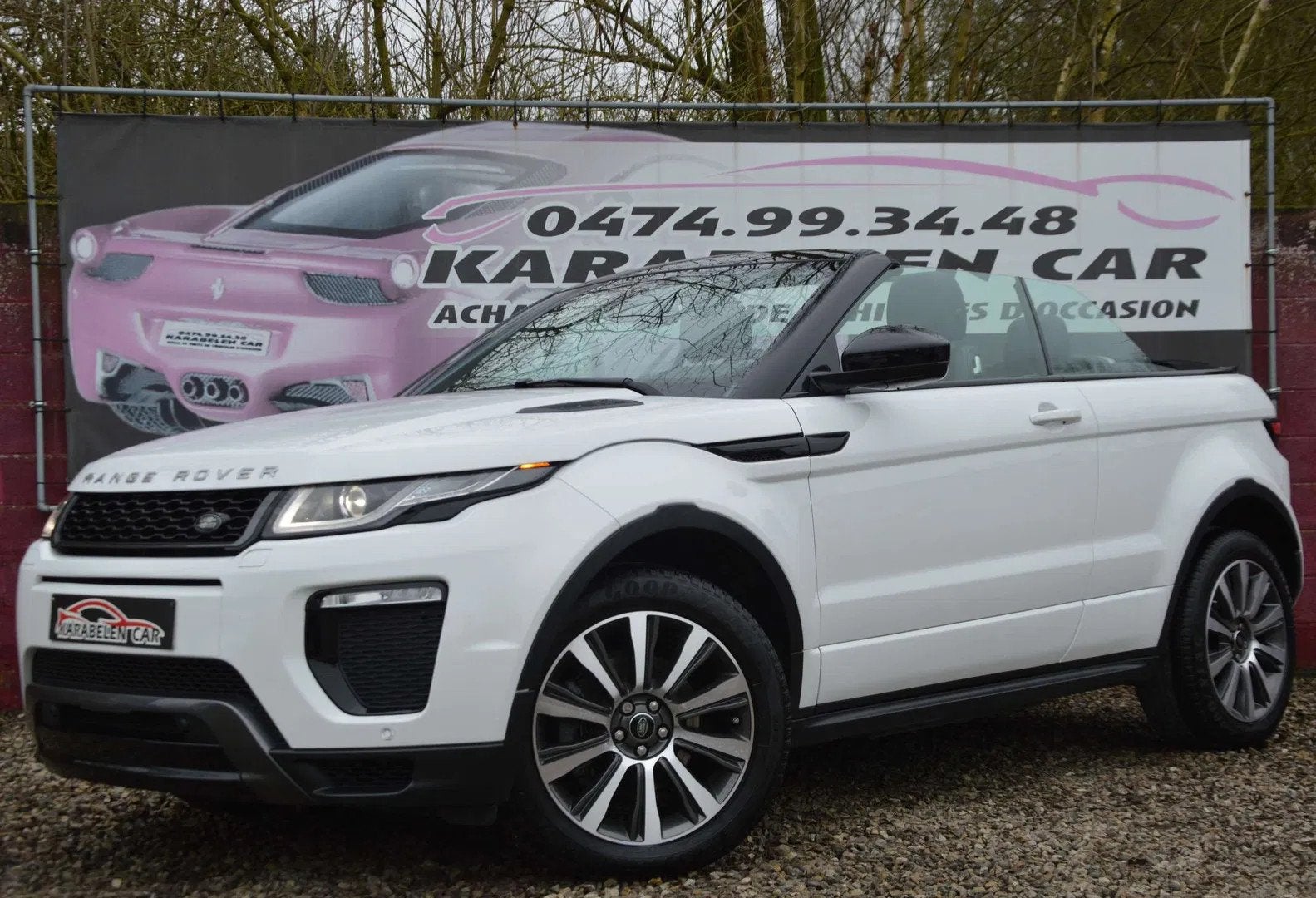 Land Rover Range Rover Evoque Cabriolet 2.0d 4WD Dynamic FUL, Autos, Cuir, Achat, Entreprise, Cabriolet