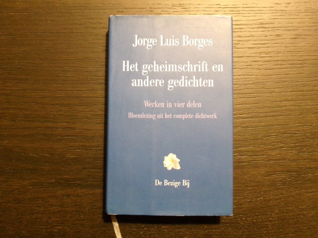 Het geheimschrift en andere gedichten  -Jorge Luis Borges-, Boeken, Ophalen of Verzenden