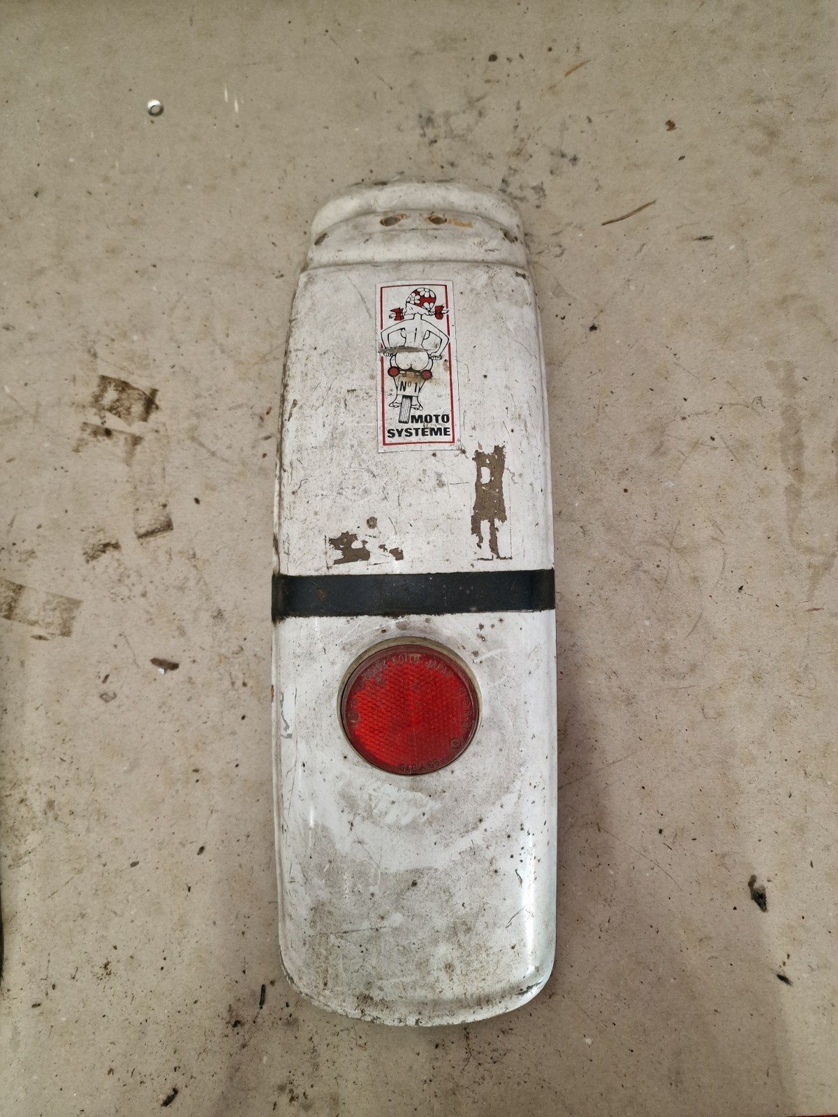 Pare-boue arrière et garde-boue Yamaha TY250, en bon état., Motos, Enlèvement