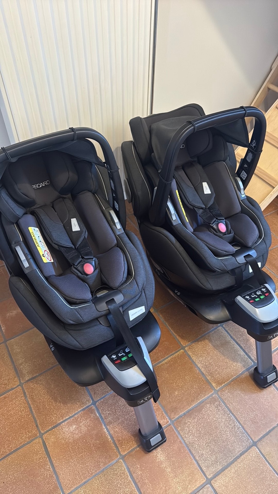 Recaro Salia Elite autostoelen, Kinderen en Baby's, Autostoeltjes, Verstelbare rugleuning, Zo goed als nieuw, Isofix, Ophalen