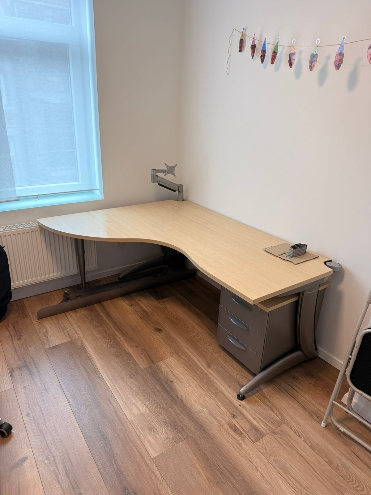 Bureau, Ophalen, 180 cm, Hoekbureau, Zo goed als nieuw
