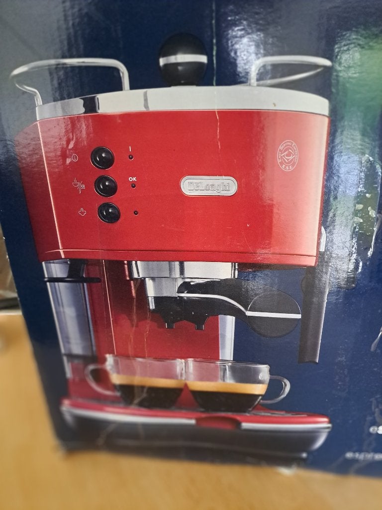 cafetière expresso De Longhi, Elektronische apparatuur, Koffiezetapparaten, Ophalen, Gebruikt, Koffiemachine, 4 tot 10 kopjes