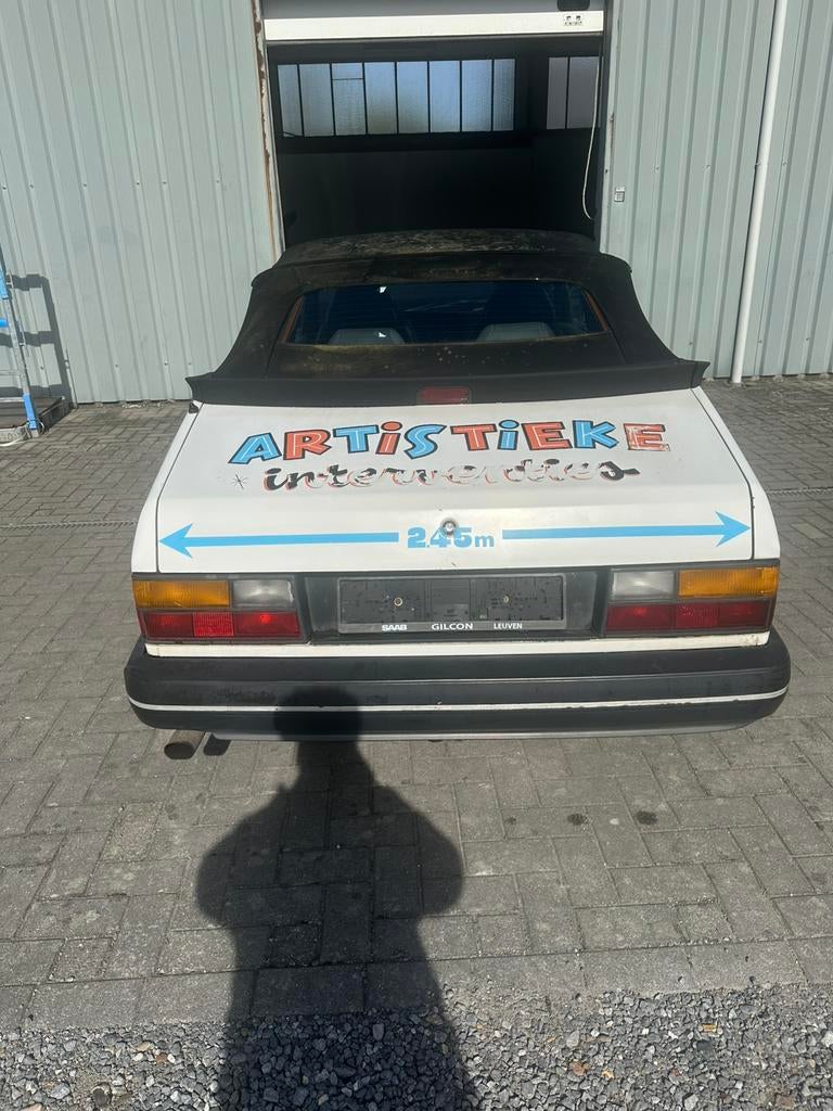 Saab 900 s turbo oldtimer, Auto's, Cabriolet, Bedrijf, Handgeschakeld, Saab