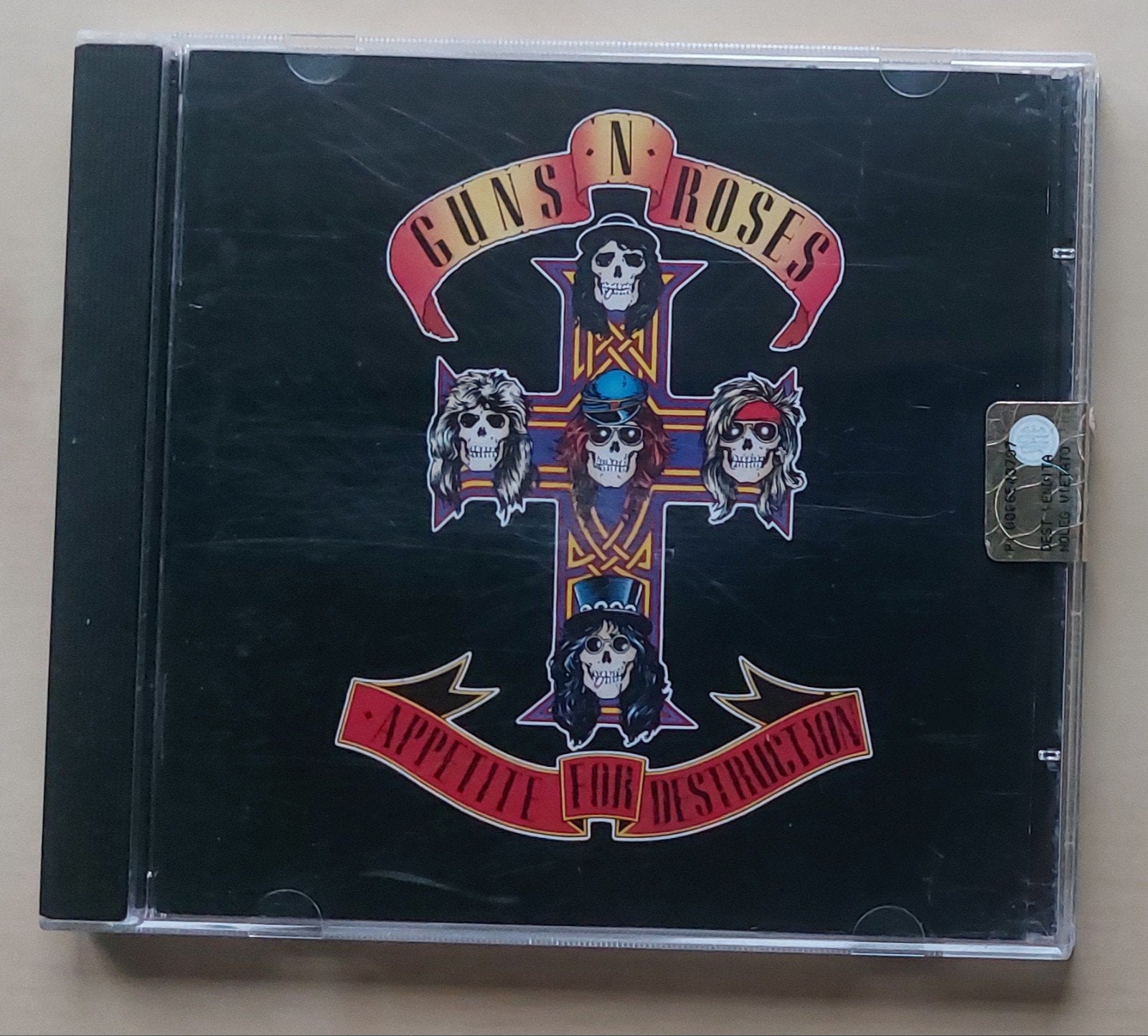 Guns N' Roses  - Appetite For Destruction (cd), Cd's en Dvd's, Inclusief boekje, Gebruikt, Ophalen of Verzenden, Hardrock