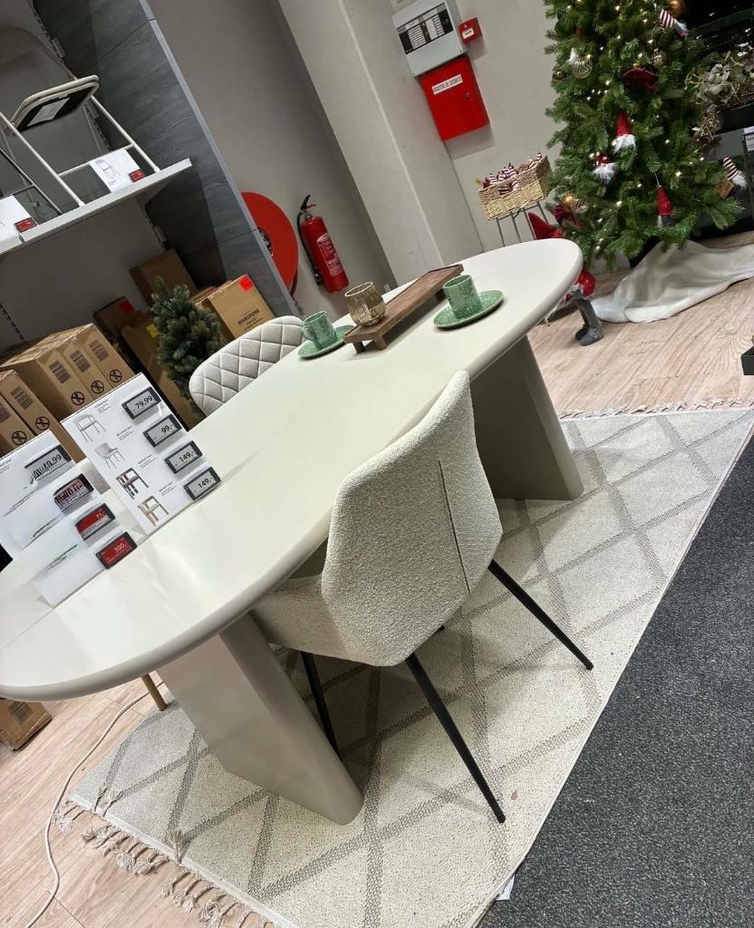 Eettafel - nieuw & ongebruikt, Ophalen, Nieuw, 50 tot 100 cm, Vijf personen of meer