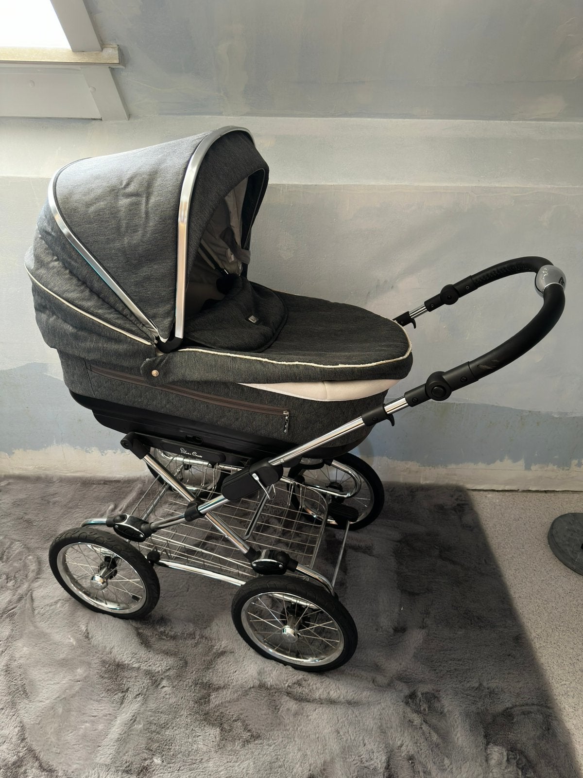Silver cross kinderwagen, Kinderen en Baby's, Kinderwagens en Combinaties, Luchtbanden, Zo goed als nieuw, Ophalen, Kinderwagen