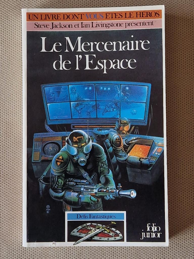 Ldvelh - Le Mercenaire de l'Espace - Défis Fantastique, Livres, Enlèvement ou Envoi, Fiction, Comme neuf, Steve Jackson