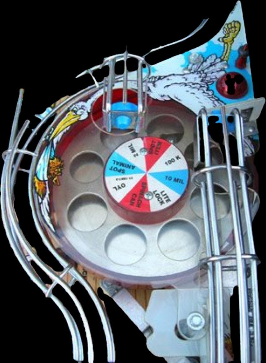 Partie pour le flipper « Popeye sauve la Terre », Collections, Enlèvement ou Envoi, Flipper (jeu), Bally