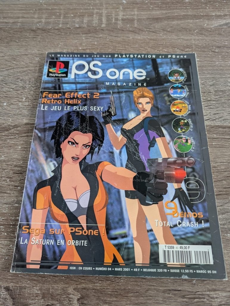 Magazine Playstation PS ONE N04 + CD démos (mars 2001), Collections, Revues, Journaux & Coupures, Enlèvement, 1980 à nos jours