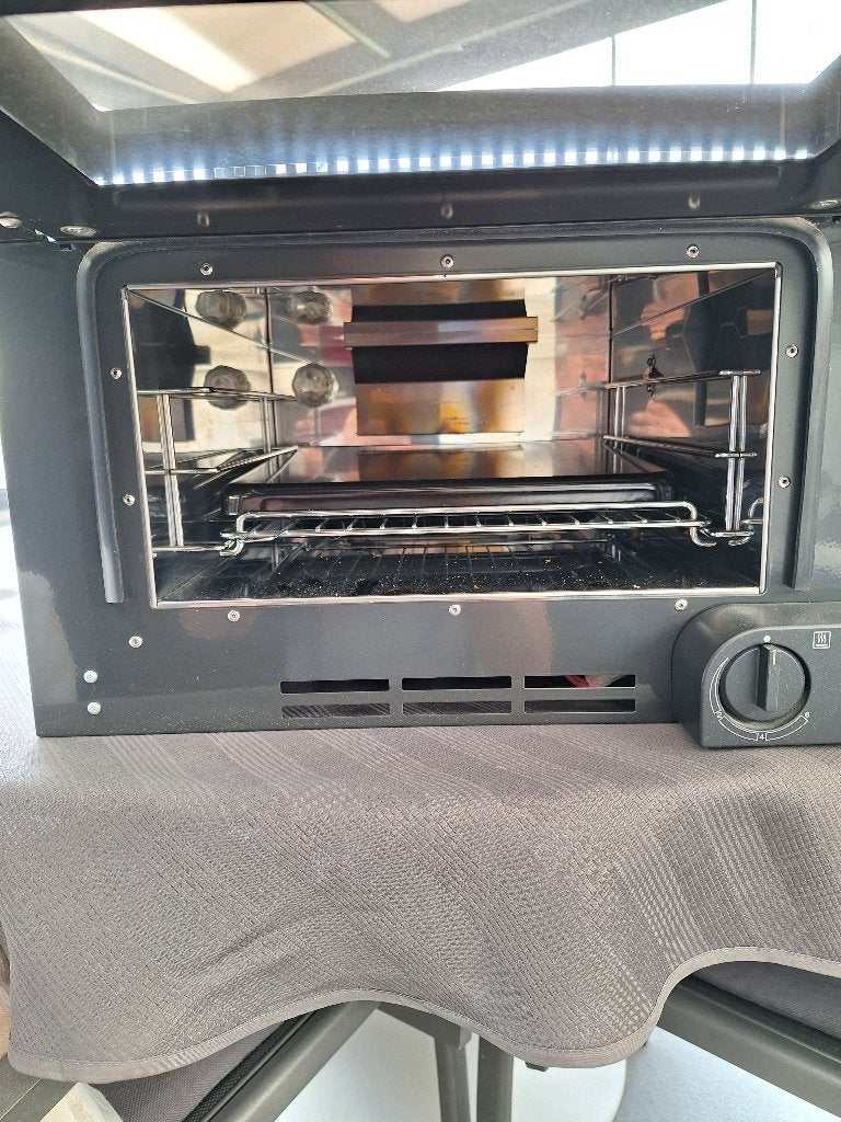 camper oven, Ophalen, Zo goed als nieuw