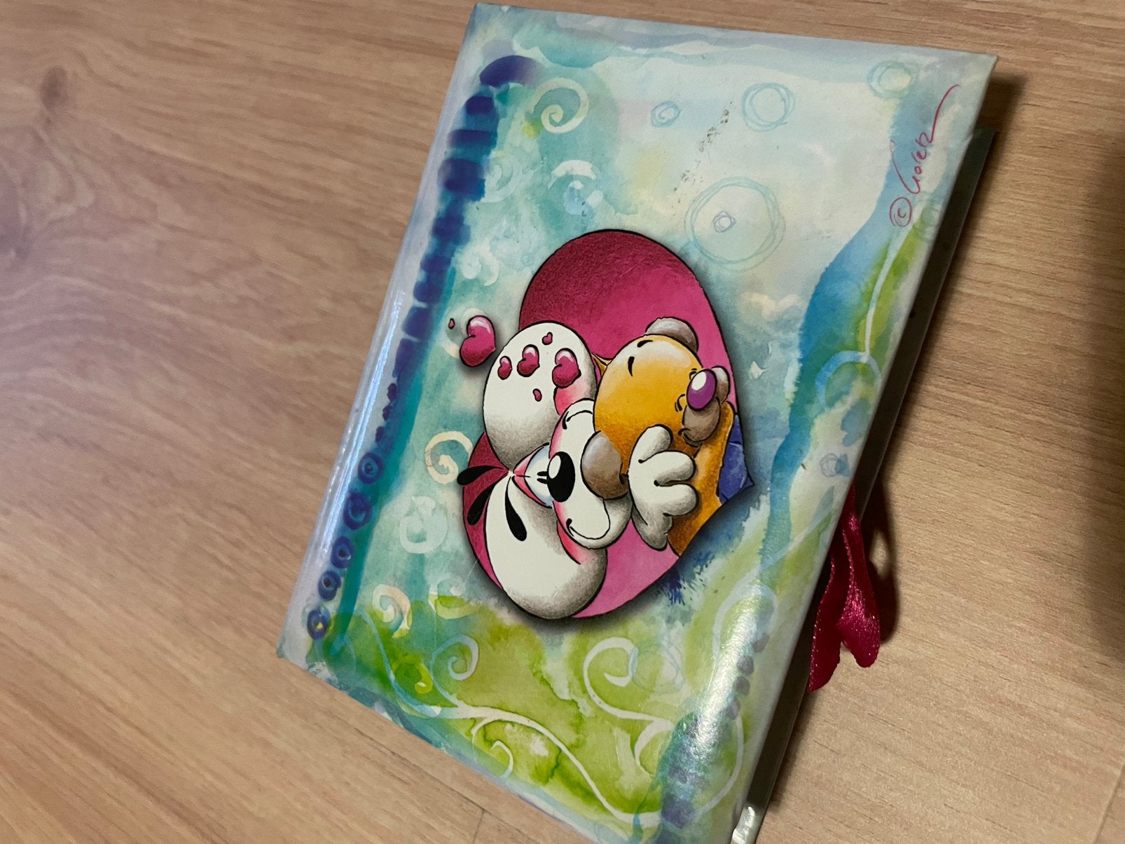 Diddl box met blaadjes, Enlèvement, Diddl, Comme neuf