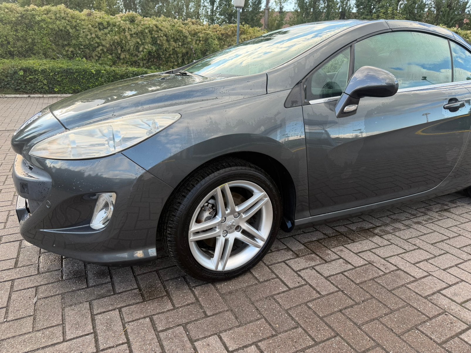 « PEUGEOT 308 CABRIOLET 2009 », Autos, Cuir, Argent ou Gris, Entreprise, Cabriolet