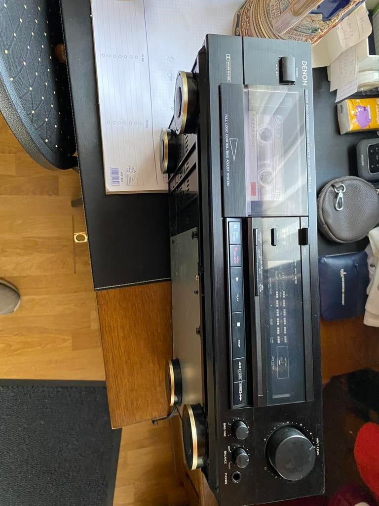 Denon drm-400 cassettedeck, Ophalen, Zo goed als nieuw