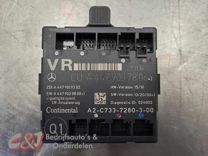 Module verrouillage central des portes d'un Mercedes Vito, 3 mois de garantie, Utilisé, -, -