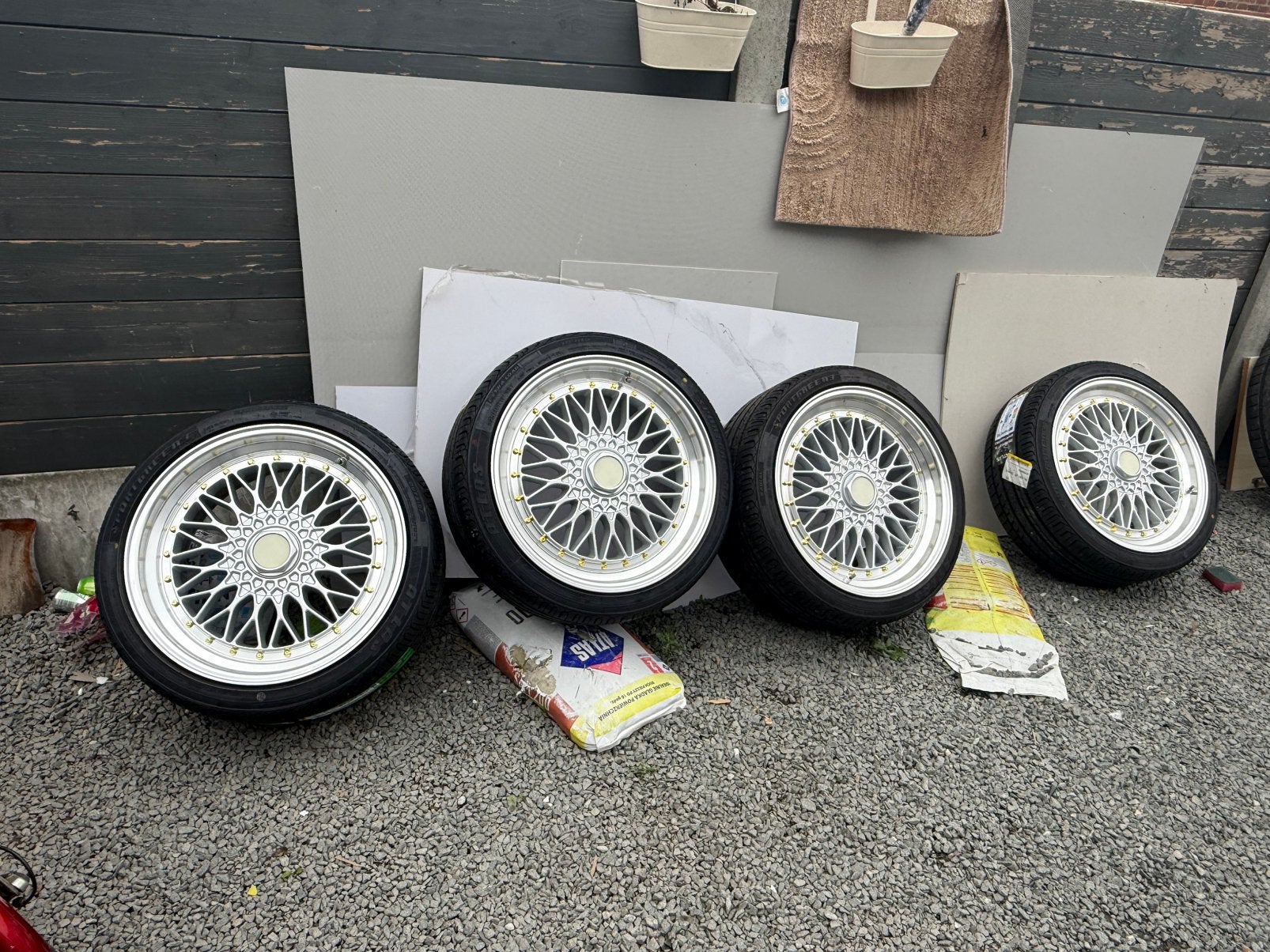 bbs breedset 5x112 splinternieuw, Autos : Pièces & Accessoires, Neuf, Pneus été, Enlèvement, Jante(s)
