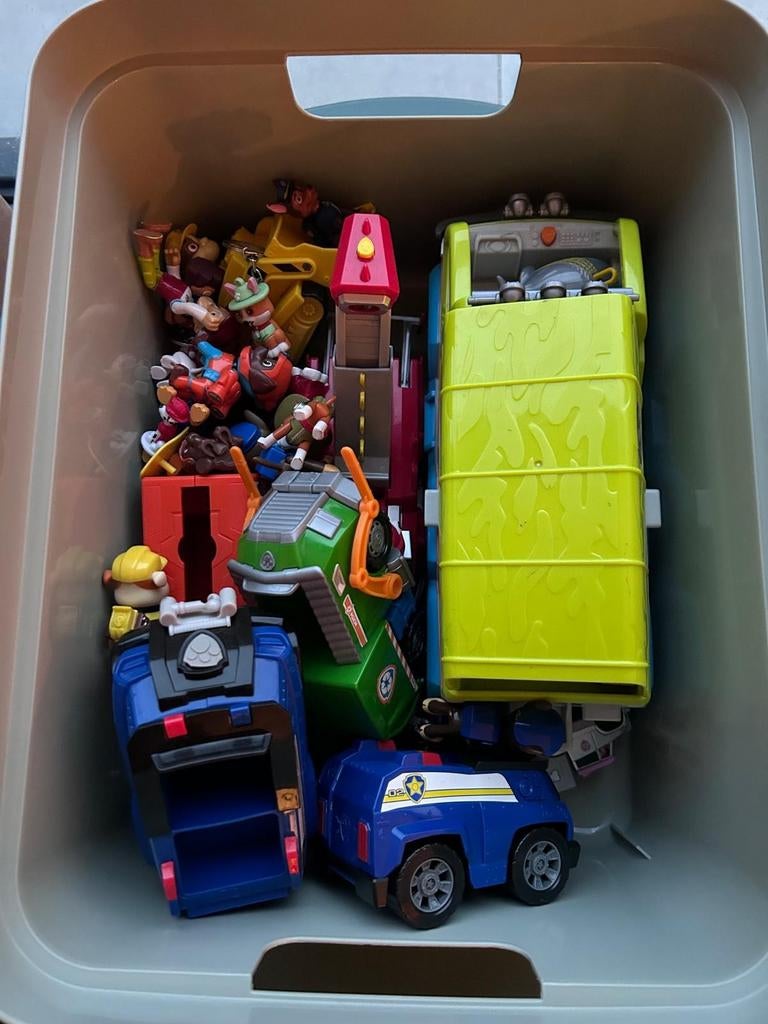 Paw Patrol lot, Ophalen