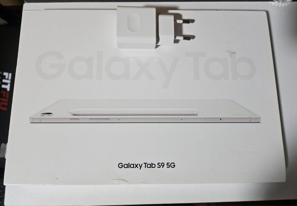 Samsung Galaxy Tab S9 5G avec boîte et housse, S9 5g, Ophalen of Verzenden, Zo goed als nieuw, Samsung Galaxy Tab