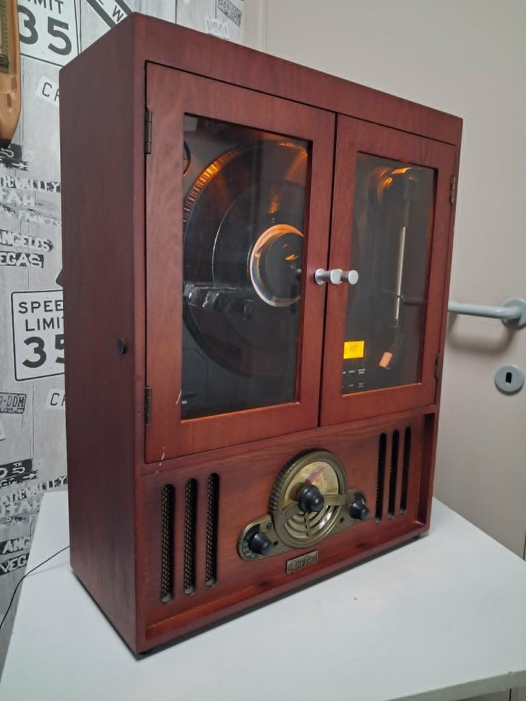Retro Line SW-812 vintage stereo kabinet, Audio, Tv en Foto, Stereoketens, Ophalen, Zo goed als nieuw, Tuner of Radio