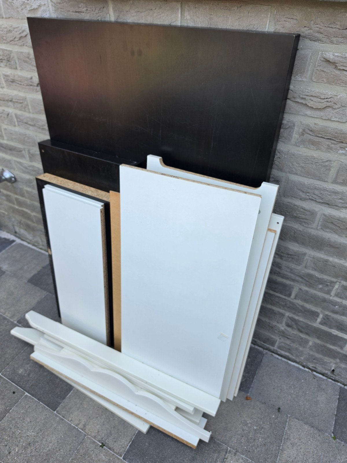 Gratis verschillende meubelplaten, Doe-het-zelf en Bouw, Platen en Panelen, Ophalen, Gebruikt