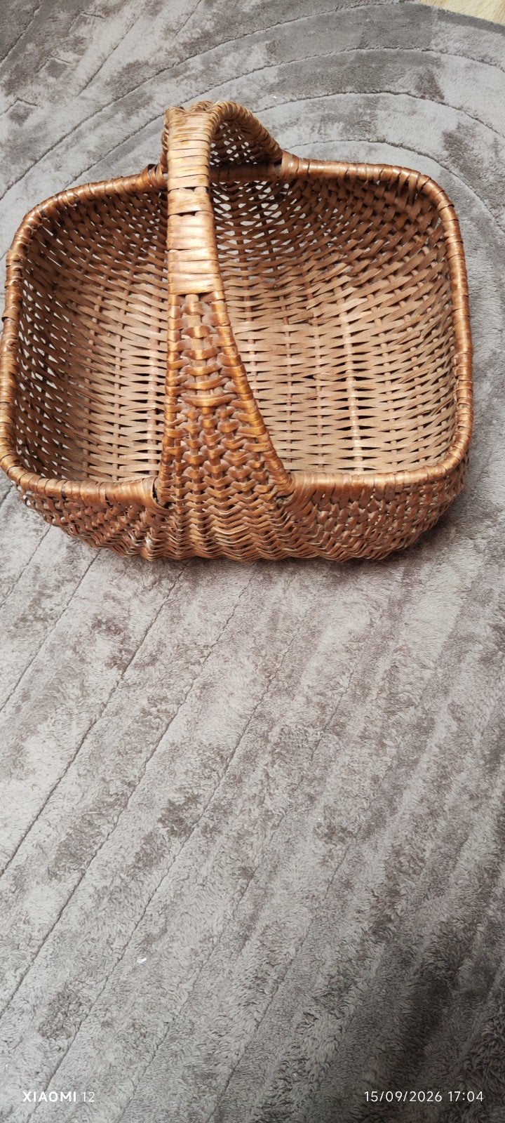 rieten manden, Hobby en Vrije tijd, Ophalen, Gebruikt