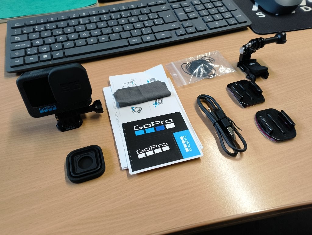 GoPro Hero 12 + MAX Lens Mod 2.0, Ophalen of Verzenden, Gebruikt, GoPro