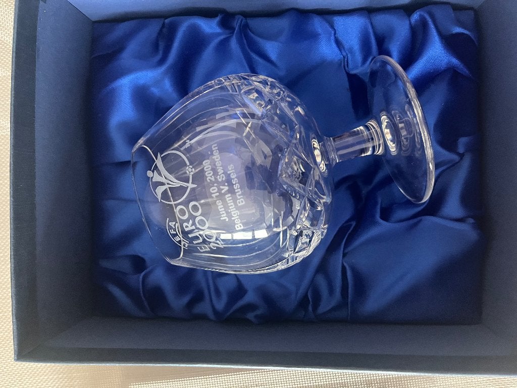 Kristal glas, Antiek en Kunst, Ophalen